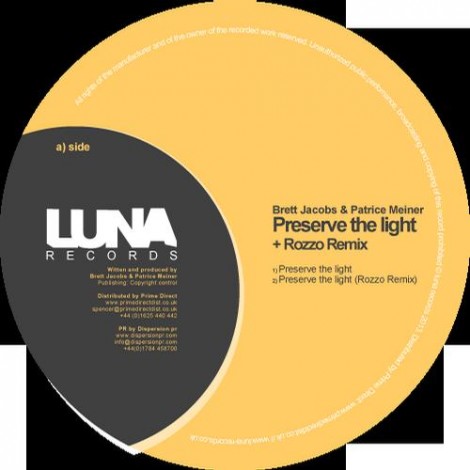 000-Brett Jacobs Patrice Meiner-Preserve The Light- [LR016]