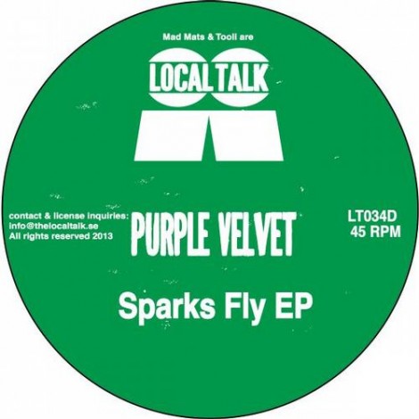 000-Purple Velvet-Sparks Fly- [LT034]