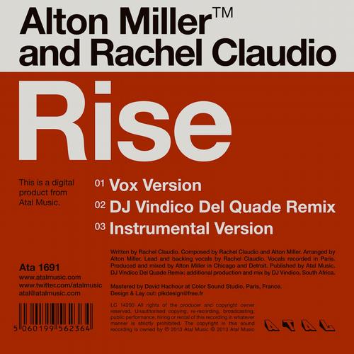 Alton Miller Rachel Claudio Rise Alton Miller & Rachel Claudio - Rise [ATA1691]
