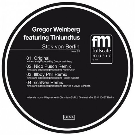 TiniUndTus, Gregor Weinberg – Stck Von Berlin [FUMU25]