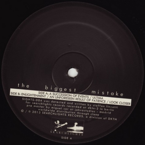 Staffan Linzatti – The Biggest Mistake [SIGHTS004]