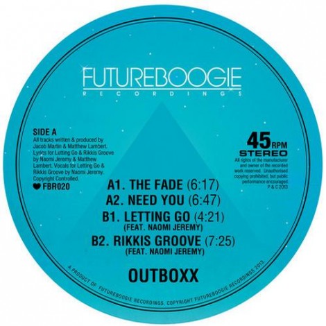 Outboxx – The Fade EP