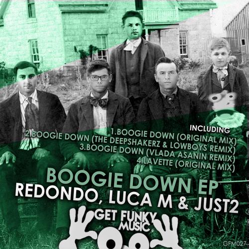 image cover: Redondo, Luca M, Just2 - Boogie Down EP