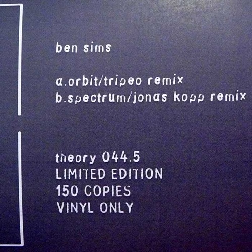 image cover: Ben Sims - Untitled
