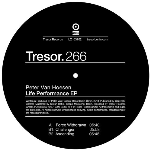 Peter Van Hoesen - Life Performance EP