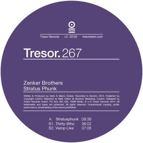 Zenker Brothers - Stratus Phunk