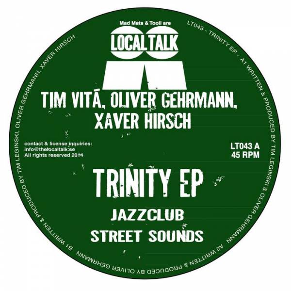 image cover: Tim Vitá, Oliver Gehrmann, Xaver Hirsch – Trinity EP