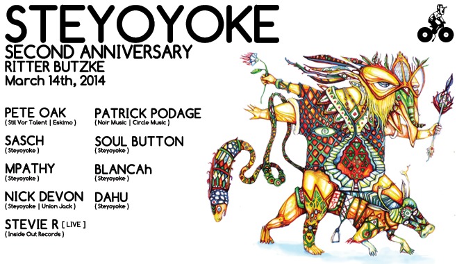 Steyoyoke Second Anniversary