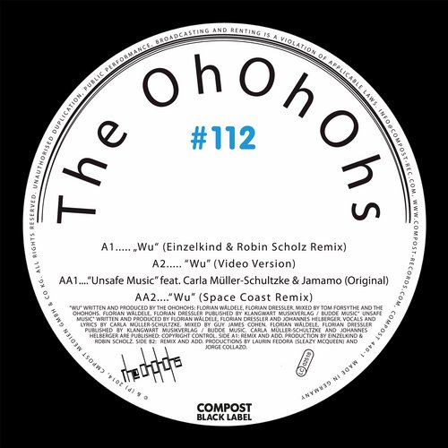 image cover: The Ohohohs - Black Label 112