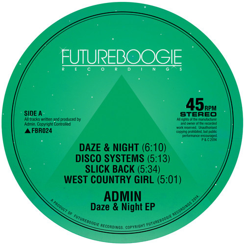 image cover: Admin - Daze and Night EP