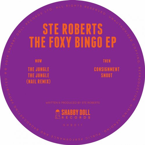image cover: Ste Roberts - The Foxy Bingo EP