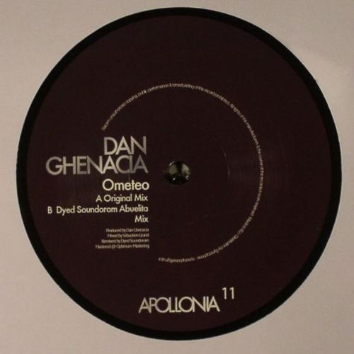 image cover: Dan Ghenacia - Ometeo EP