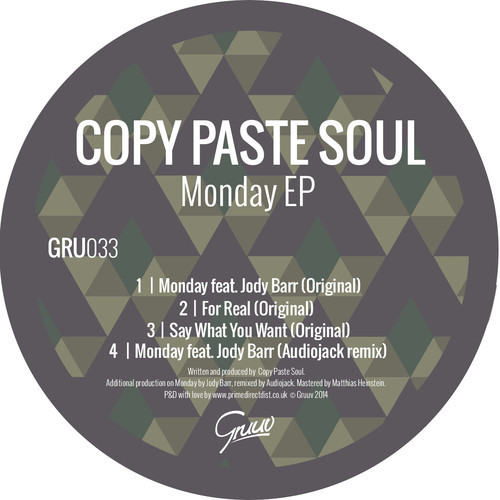 image cover: Copy Paste Soul - Monday EP [Gruuv]
