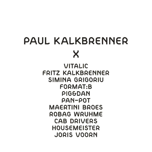 image cover: Paul Kalkbrenner - X