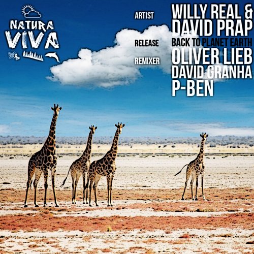 image cover: David Prap, Willy Real - Back To Planet Earth +(Oliver Lieb Remix)