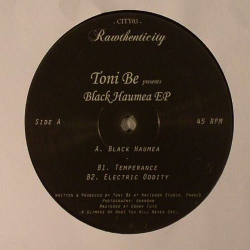 CS529657 01A BIG Toni Be - Black Haumea EP