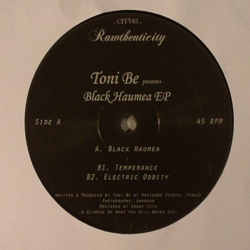 image cover: Toni Be - Black Haumea EP