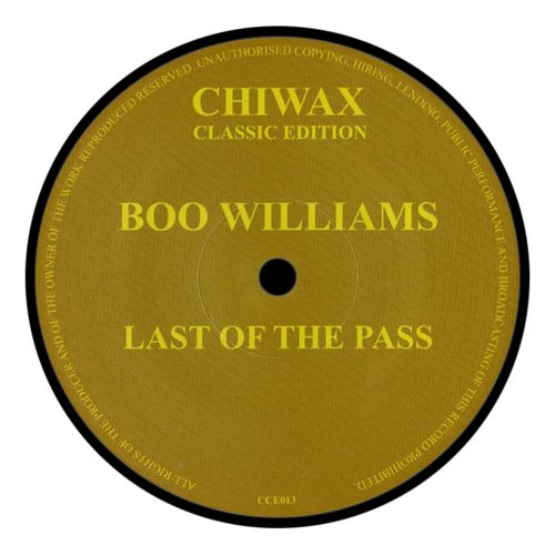 image cover: Boo Williams - Last Of The Pass (Flac)