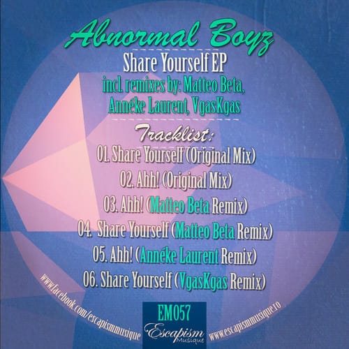 image cover: Abnormal Boyz - Share Yourself EP [Escapism Musique]