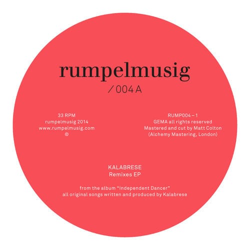 image cover: Kalabrese - Remixes EP [Rumpelmusig]