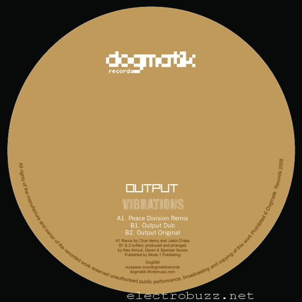 image cover: Output - Vibrations [DOG009]