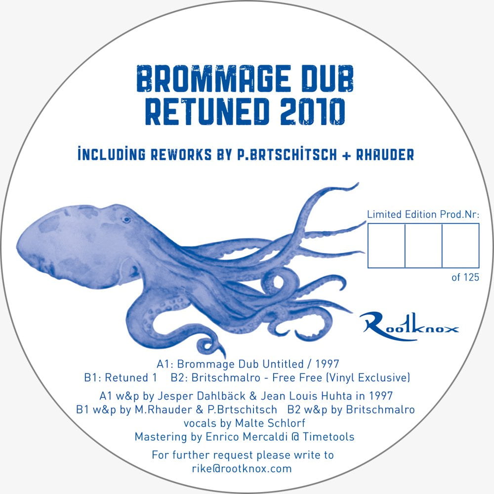 image cover: VA - Brommage Dub Retuned 2010 [ROOT013]