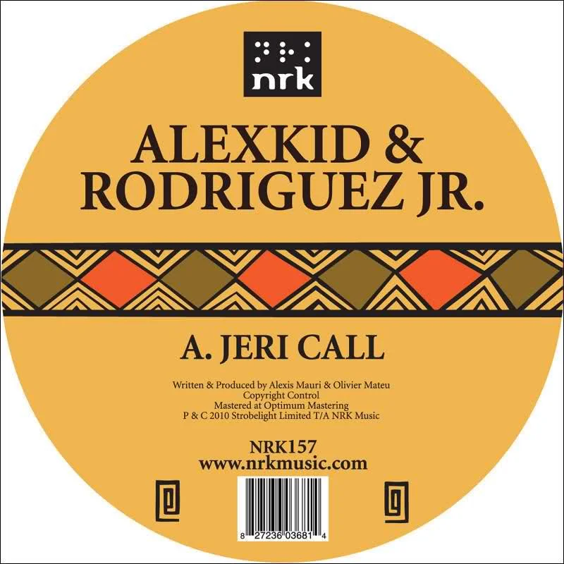 image cover: Alexkid & Rodriguez Jr – Jeri Call / Le Doigt Africain [NRK157]