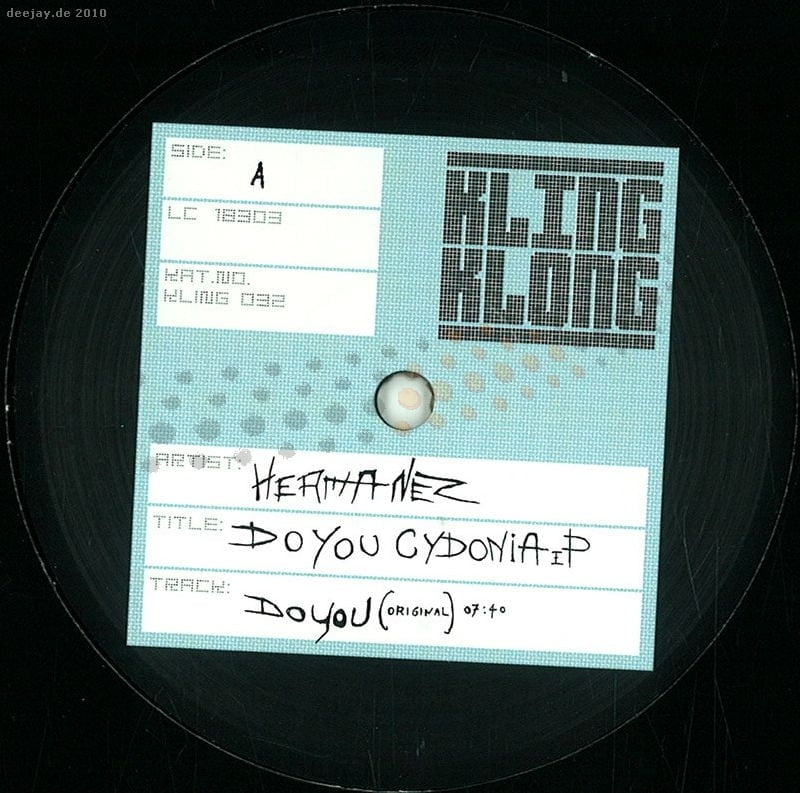 image cover: Hermanez - Do You Cydonia EP [KLING032]