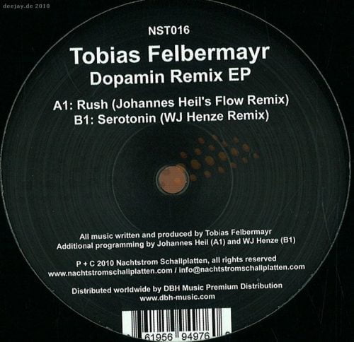 Tobias Felbermayr – Dopamin Remix EP [NST016]