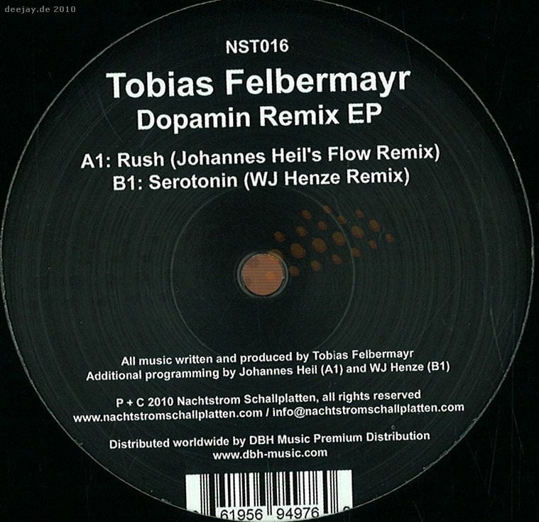 image cover: Tobias Felbermayr - Dopamin Remix EP [NST016]