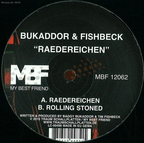 Bukaddor and Fishbeck – Raedereichen [MBF12062]