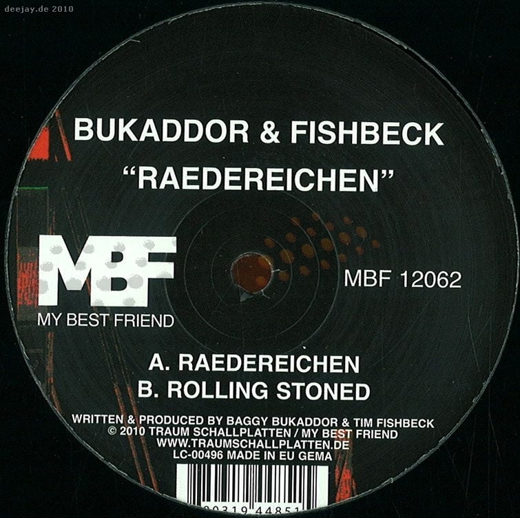 image cover: Bukaddor and Fishbeck - Raedereichen [MBF12062]