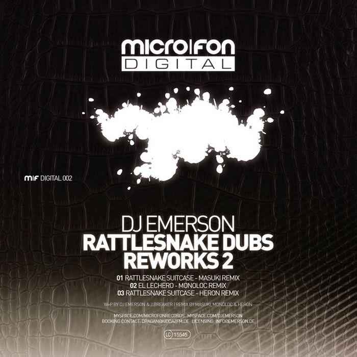 image cover: DJ Emerson – Rattlesnake Dubs Reworks 2 [MFDIGITAL002]