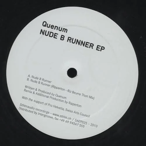 image cover: Quenum - Nude Black Runner EP [SAEP025]