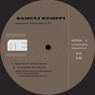 image cover: Samuli Kemppi - Quantum Mechanics EP [MOTE020D]