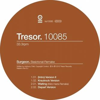 image cover: Surgeon - Basictonal Remake [TRESOR10085D]