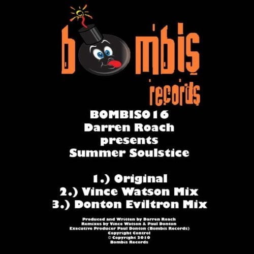 image cover: Darren Roach - Summer Soulstice [BOMBIS016]