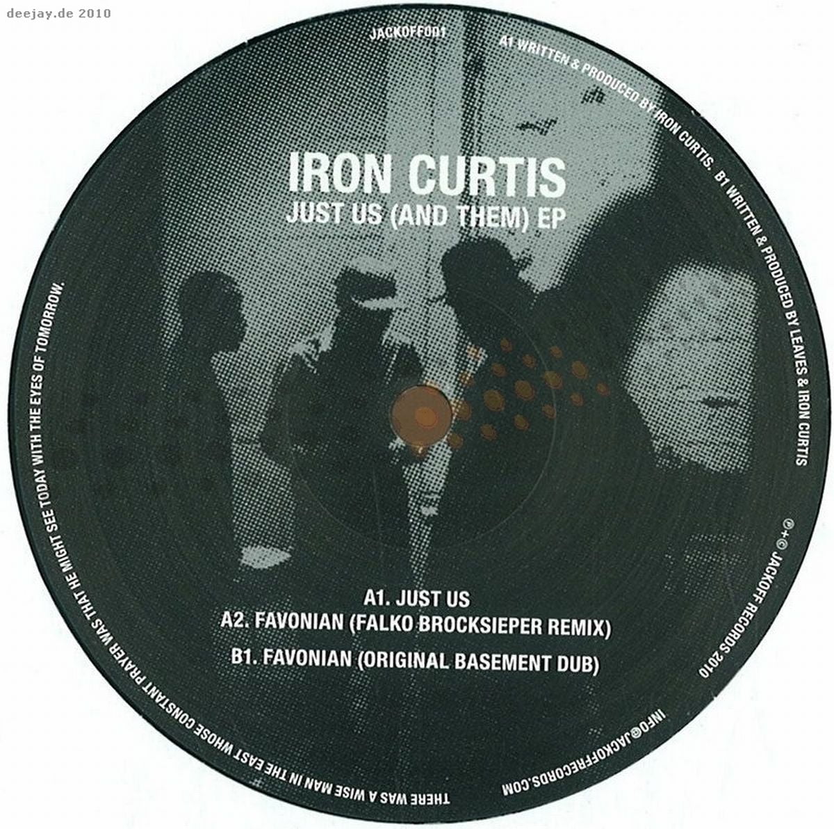 image cover: Iron Curtis - Just Us / And Them EP [JACKOFF001]