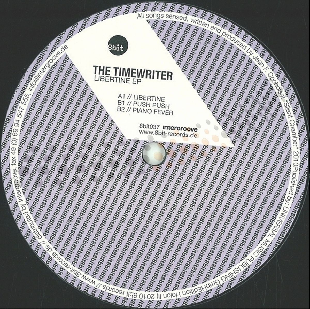 image cover: The Timewriter - Libertine EP [8BIT037]
