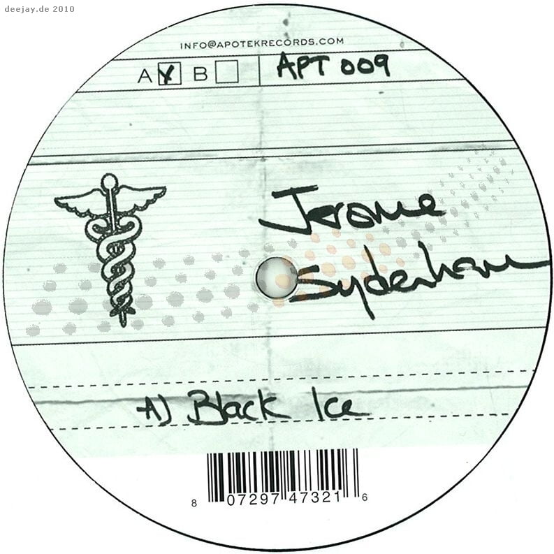 image cover: Jerome Sydenham - Black Ice [APT009]