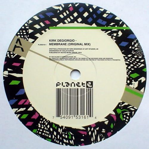 Kirk Degiorgio – Membrane EP [PLE653161]