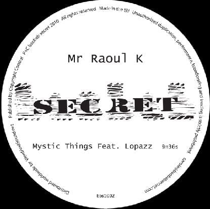 image cover: Mr Raoul K – Mystic Things [BBS1002]