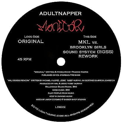 image cover: Adultnapper - Monitor [L1M012]