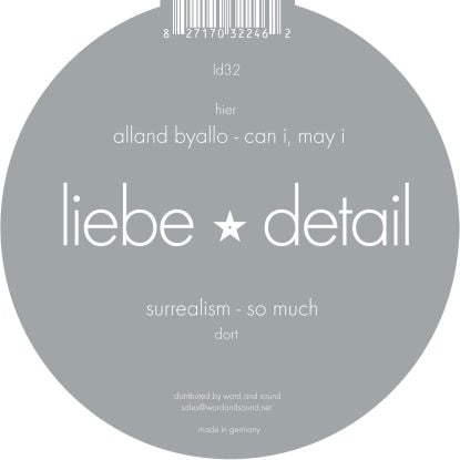 image cover: Surrealism, Alland Byallo – So Much / Can I, May I [LD32]