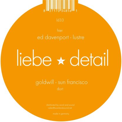 image cover: Goldwill, Ed Davenport – Sun Francisco / Lustre [LIEBE033]