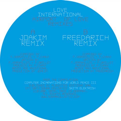 image cover: Love International - Airport Of Love Remixes [Sonar Kollektiv]
