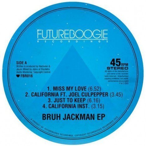 image cover: Bruh Jackman - Bruh Jackman EP [FBR016]