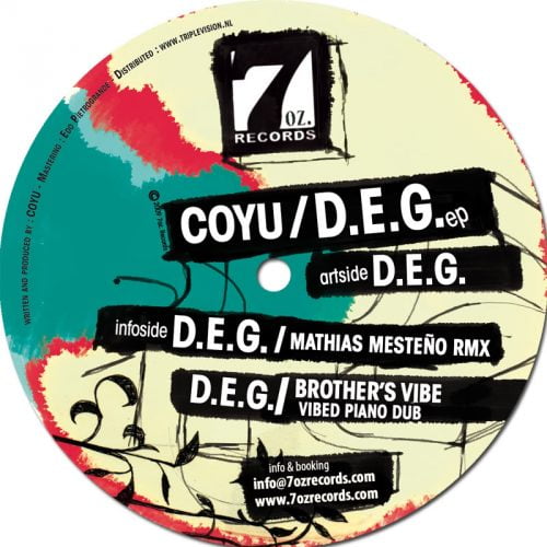 Coyu – D.E.G. EP [7OZ005]