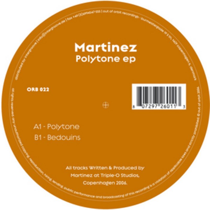 image cover: Martinez - Polytone EP [ORB022]