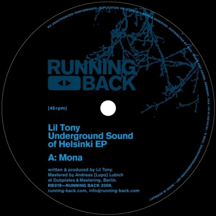 image cover: Lil Tony - Underground Sound Of Helsinki EP [RB019]